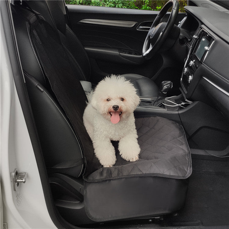 Pet Car Seat Covers Mat With Safety Belt