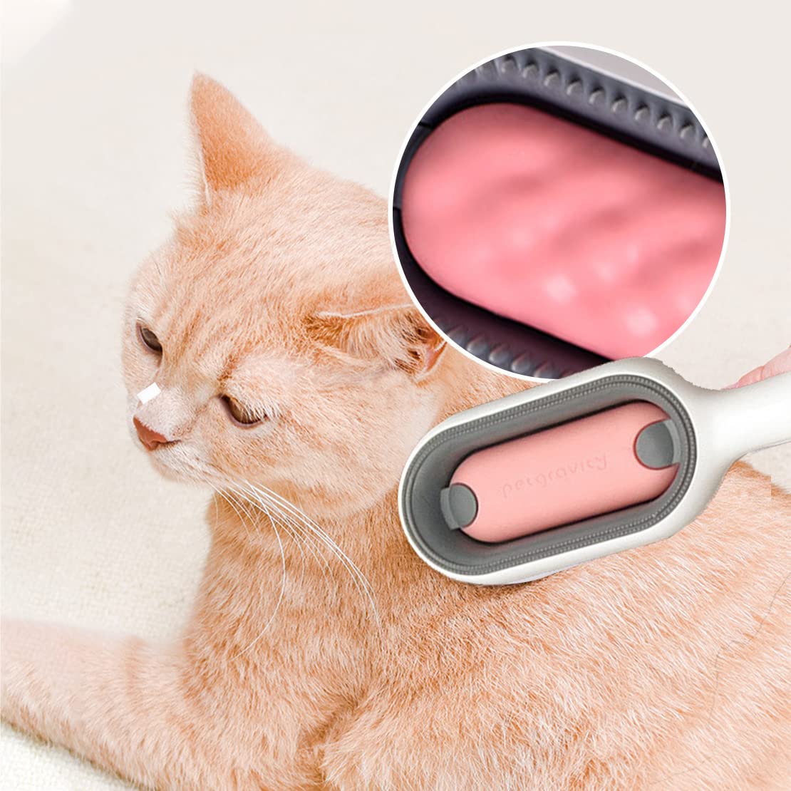 4-IN-1 PET KNOTS REMOVER BRUSH