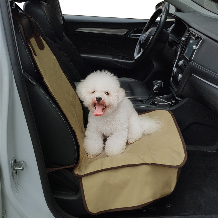 Pet Car Seat Covers Mat With Safety Belt